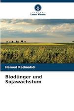 Biodünger und Sojawachstum