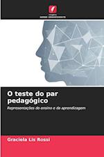 O teste do par pedagógico