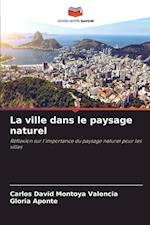 La ville dans le paysage naturel