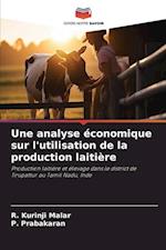 Une analyse économique sur l'utilisation de la production laitière