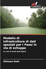 Modello di infrastrutture di dati spaziali per i Paesi in via di sviluppo