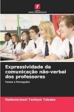 Expressividade da comunicação não-verbal dos professores