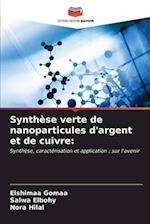 Synthèse verte de nanoparticules d'argent et de cuivre