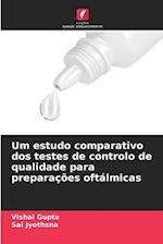 Um estudo comparativo dos testes de controlo de qualidade para preparações oftálmicas