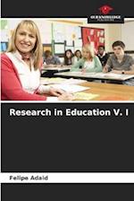 Research in Education V. I