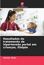 Resultados do tratamento da hipertensão portal em crianças, Etiópia