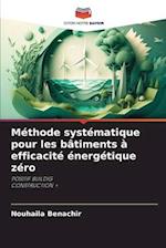 Méthode systématique pour les bâtiments à efficacité énergétique zéro