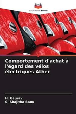 Comportement d'achat à l'égard des vélos électriques Ather