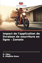 Impact de l'application de livraison de nourriture en ligne - Zomato