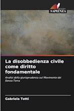 La disobbedienza civile come diritto fondamentale