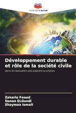 Développement durable et rôle de la société civile