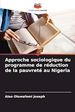 Approche sociologique du programme de réduction de la pauvreté au Nigeria