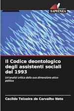 Il Codice deontologico degli assistenti sociali del 1993