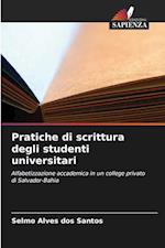 Pratiche di scrittura degli studenti universitari