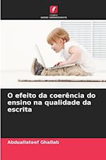 O efeito da coerência do ensino na qualidade da escrita