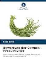 Bewertung der Cowpea-Produktivität