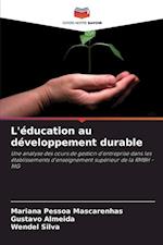 L'éducation au développement durable