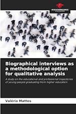 Biographical interviews as a methodological option for qualitative analysis