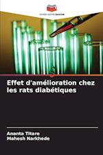 Effet d'amélioration chez les rats diabétiques