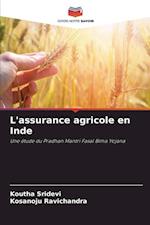 L'assurance agricole en Inde