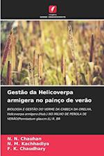 Gestão da Helicoverpa armigera no painço de verão