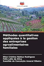 Méthodes quantitatives appliquées à la gestion des entreprises agroalimentaires familiales