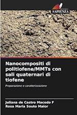 Nanocompositi di politiofene/MMTs con sali quaternari di tiofene