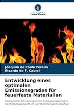 Entwicklung eines optimalen Emissionsgrades für feuerfeste Materialien