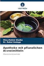 Apotheke mit pflanzlichen Arzneimitteln