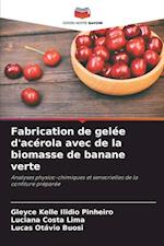 Fabrication de gelée d'acérola avec de la biomasse de banane verte