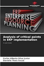 Analysis of critical points in ERP implementation