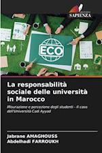 La responsabilità sociale delle università in Marocco