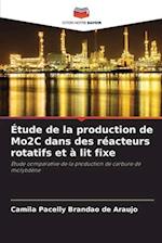 Étude de la production de Mo2C dans des réacteurs rotatifs et à lit fixe