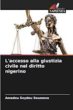 L'accesso alla giustizia civile nel diritto nigerino