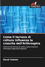 Come il terreno di coltura influenza la crescita dell'Arthrospira