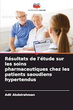 Résultats de l'étude sur les soins pharmaceutiques chez les patients saoudiens hypertendus