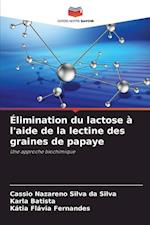 Élimination du lactose à l'aide de la lectine des graines de papaye