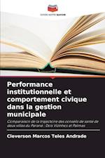 Performance institutionnelle et comportement civique dans la gestion municipale