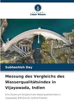 Messung des Vergleichs des Wasserqualitätsindex in Vijayawada, Indien