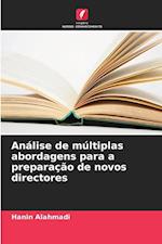 Análise de múltiplas abordagens para a preparação de novos directores