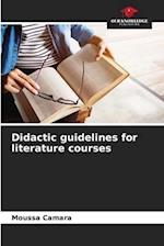 Didactic guidelines for literature courses