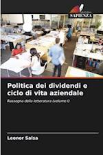 Politica dei dividendi e ciclo di vita aziendale