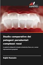 Studio comparativo dei patogeni parodontali complessi rossi