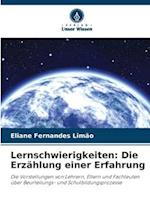 Lernschwierigkeiten: Die Erzählung einer Erfahrung