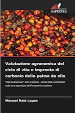 Valutazione agronomica del ciclo di vita e impronta di carbonio della palma da olio