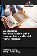 Valutazione dell'ecosistema delle zone umide a valle del fiume Mekong