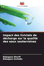 Impact des lixiviats de décharge sur la qualité des eaux souterraines