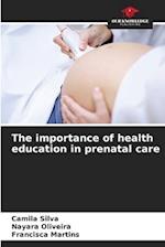 The importance of health education in prenatal care