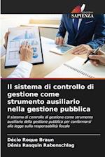 Il sistema di controllo di gestione come strumento ausiliario nella gestione pubblica