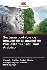 Système portable de mesure de la qualité de l'air extérieur utilisant Arduino